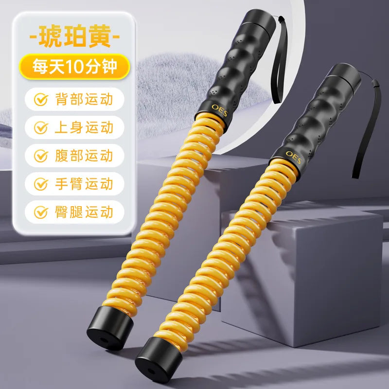 2026 New Heavy-duty Model Three-Gear Adjustable Counterweight Steel ABS Ropeless Battle Ropes for Aerobic Physical Training