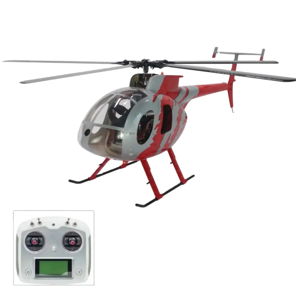 FLISHRC Roban MD-500E G-Jive 6CH GPS Helicopter Scale 6 L7 Flight Control RTF Plastic Material for Boys