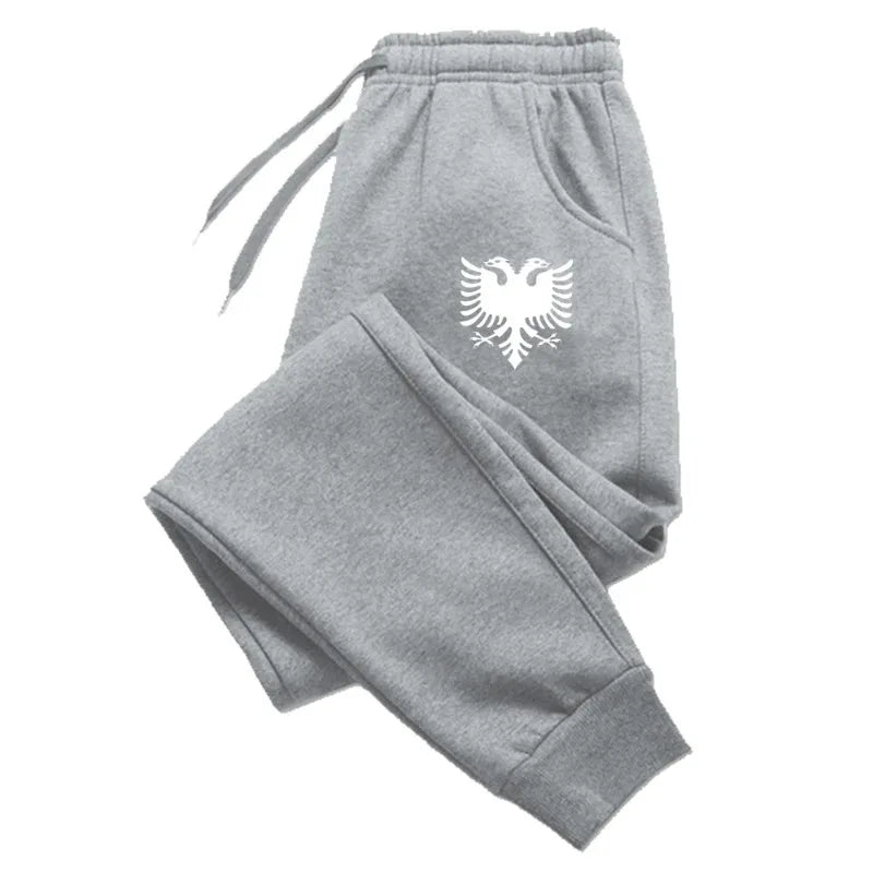 Fitness jogging pants - Comfortable printed sports pants suitable for both men and women, soft long pants