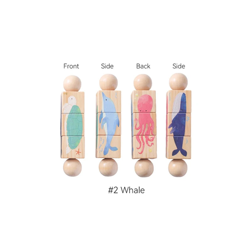 BPA-free Baby Toys Wooden Rattles Silicone Ring Rattles and Mobiles Babies 0–12 Months Sensory Toys Wooden Teether Baby Gifts