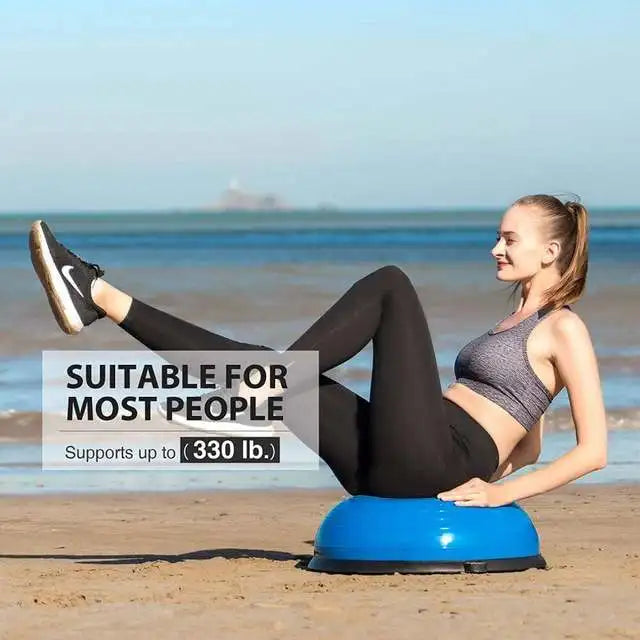 hit yoga wave speed ball,special fitness ball,balance hemisphere,fitness ball,home yoga fitness equipment,blue