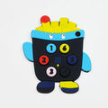 2025Children's Silicone Remote Control Handle Teether Baby Oral Sex Pacifier Remote Control Teether Anti-bite Anti-feeding Toys