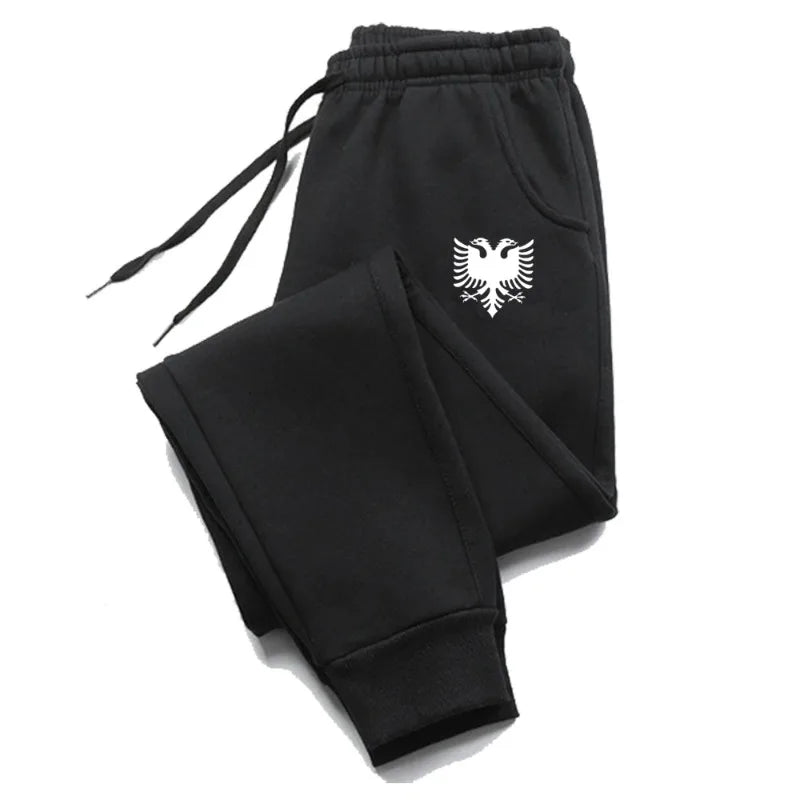 Fitness jogging pants - Comfortable printed sports pants suitable for both men and women, soft long pants
