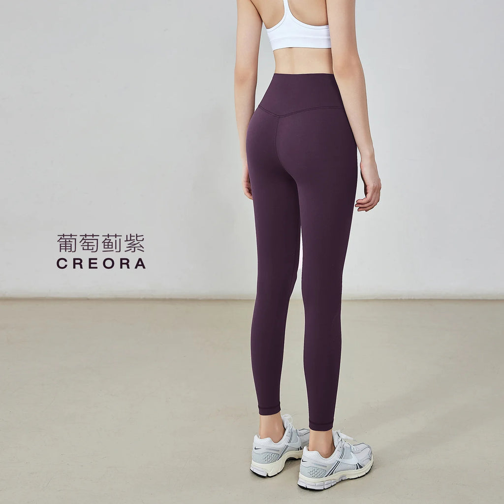 Spring Women Yoga Leggings High Waist Tummy Control Butt Lift Gym Pants Seamless Stretch Workout Running Fitness Activewear