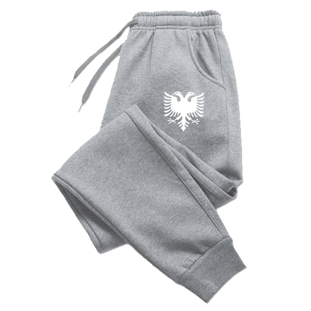 Fitness jogging pants - Comfortable printed sports pants suitable for both men and women, soft long pants
