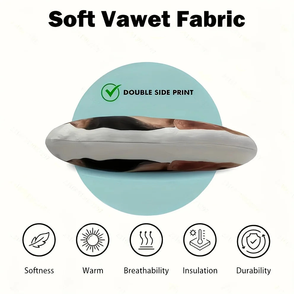 Customized facial pillows with personalized photo cushions for couples, the ideal choice for bedroom and sofa decoration. Father