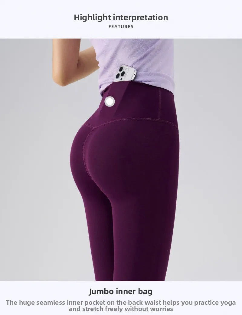Spring Women Yoga Leggings High Waist Tummy Control Butt Lift Gym Pants Seamless Stretch Workout Running Fitness Activewear