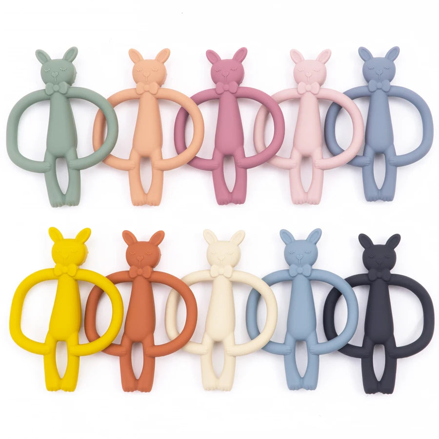 BPA Free Baby Teething Toy Newborn Health Nursing Teether Molar Gifts Baby Teething Chewing Toy Children's Products