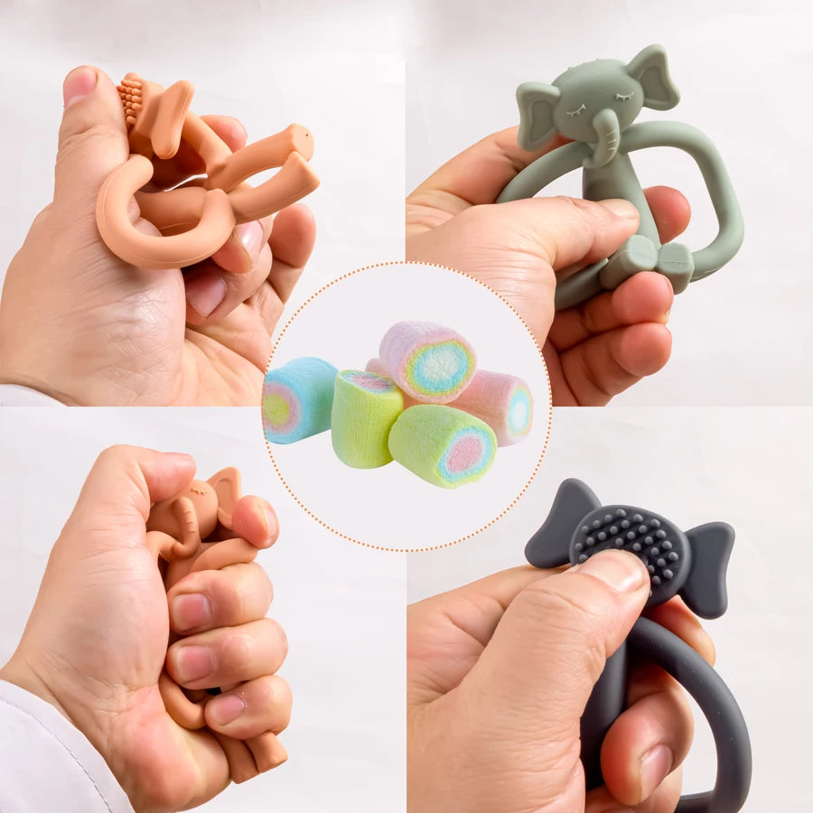 BPA Free Baby Teething Toy Newborn Health Nursing Teether Molar Gifts Baby Teething Chewing Toy Children's Products
