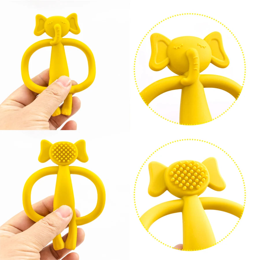 BPA Free Baby Teething Toy Newborn Health Nursing Teether Molar Gifts Baby Teething Chewing Toy Children's Products