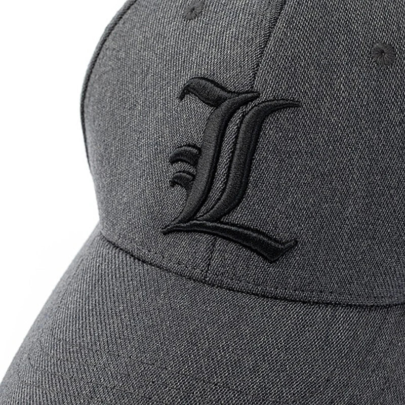 Fitted Full Stretch Closed Letter L Cap Hat Lawliet Flexible Bill New Trucker Men Flex Dad Hip Hop Baseball Sun Visor Era