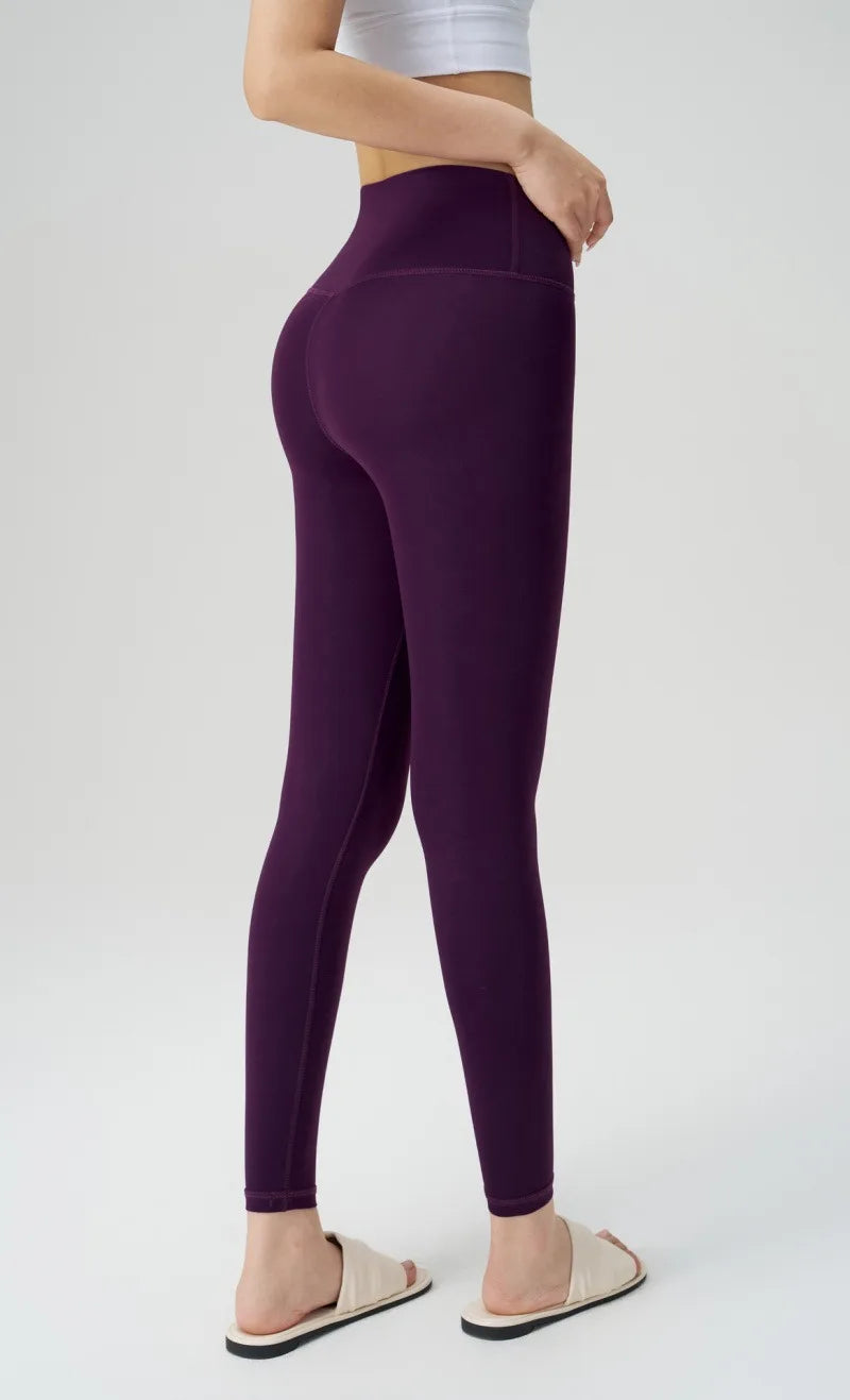Spring Women Yoga Leggings High Waist Tummy Control Butt Lift Gym Pants Seamless Stretch Workout Running Fitness Activewear