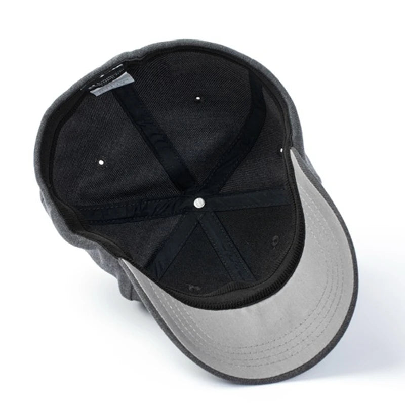 Fitted Full Stretch Closed Letter L Cap Hat Lawliet Flexible Bill New Trucker Men Flex Dad Hip Hop Baseball Sun Visor Era