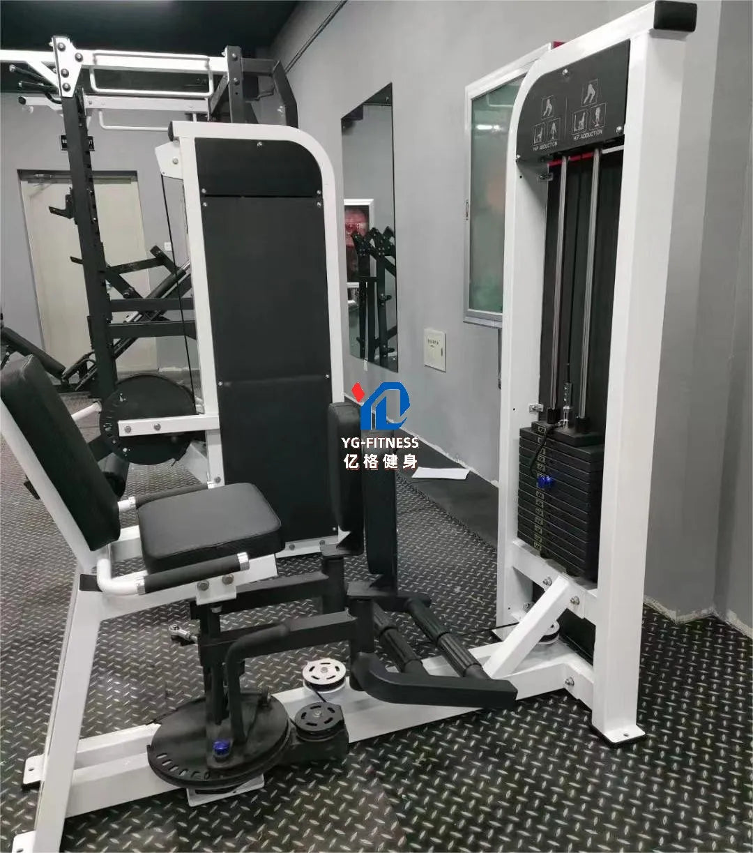 FITNESS Hip Abductor / Adductor Comprehensive Workout Strength Training Inner Outer Thigh Trainer Sculpting Legs