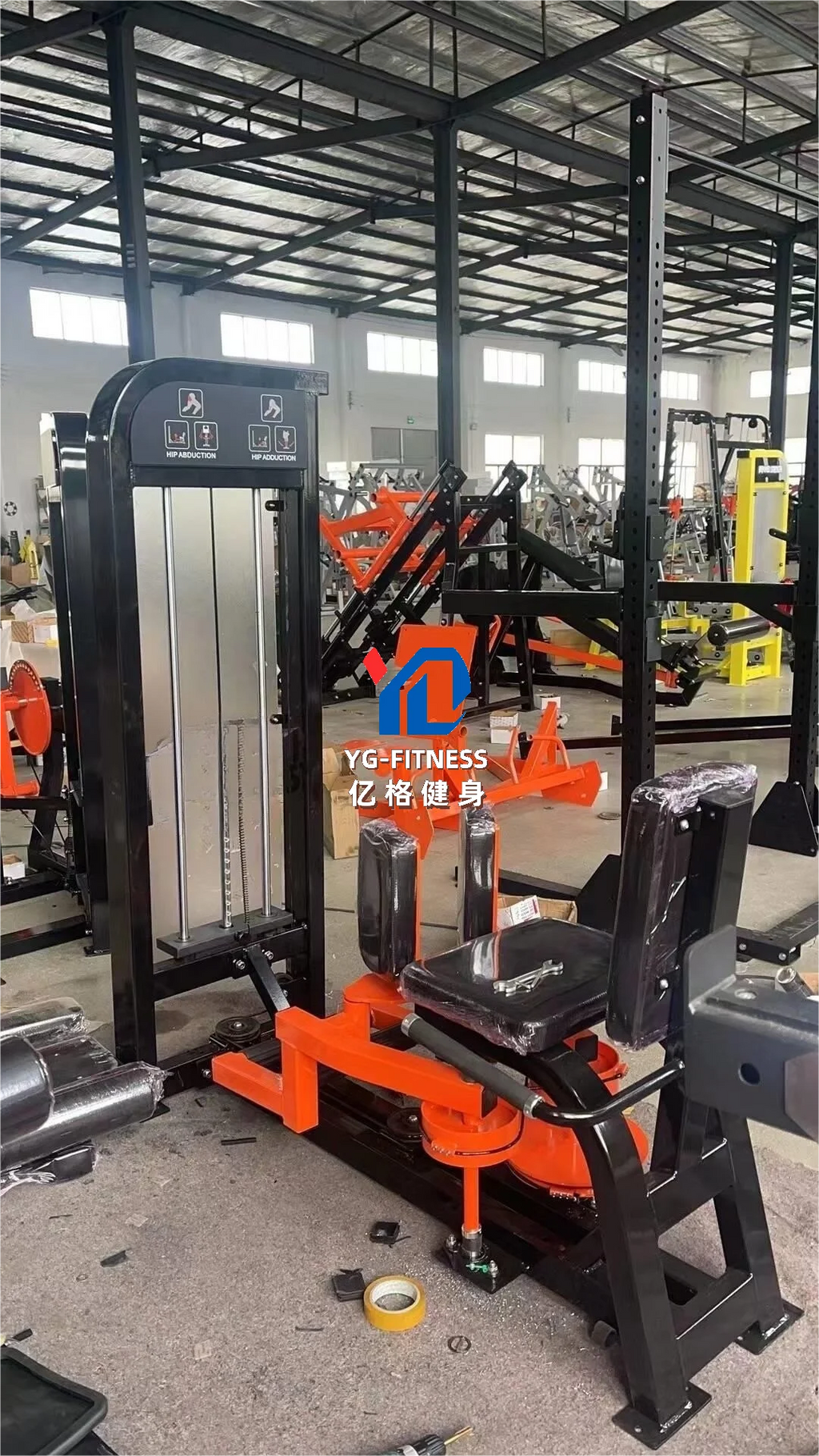 FITNESS Hip Abductor / Adductor Comprehensive Workout Strength Training Inner Outer Thigh Trainer Sculpting Legs