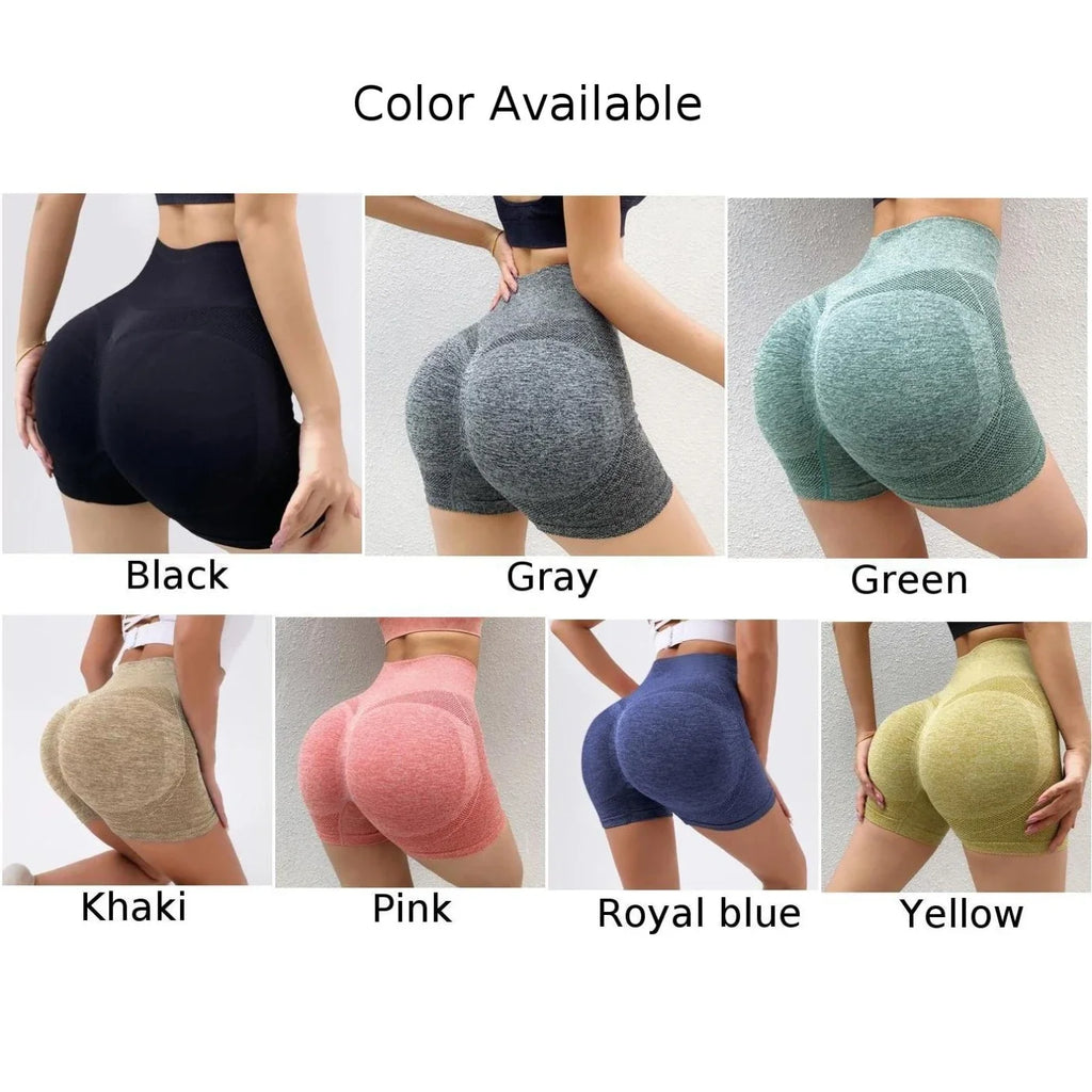 High Waist Yoga Shorts For Women Workout Pants Fitness Running Sportswear Ladies Pants Fitness Butt Lifting Fitness Gym Running