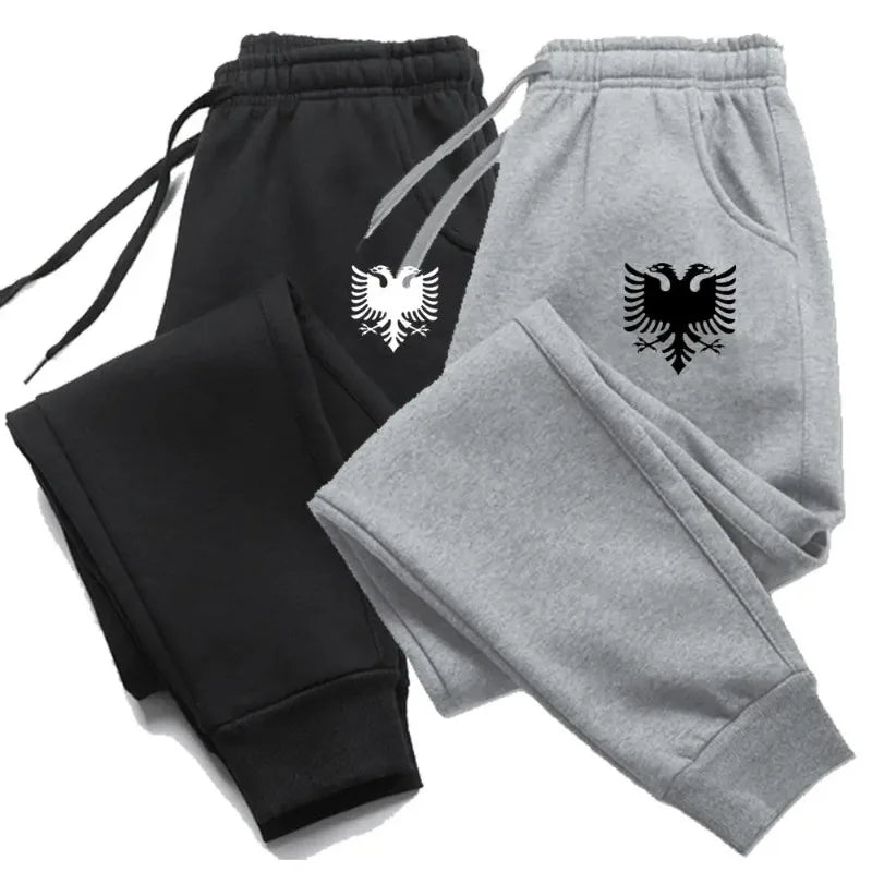 Fitness jogging pants - Comfortable printed sports pants suitable for both men and women, soft long pants